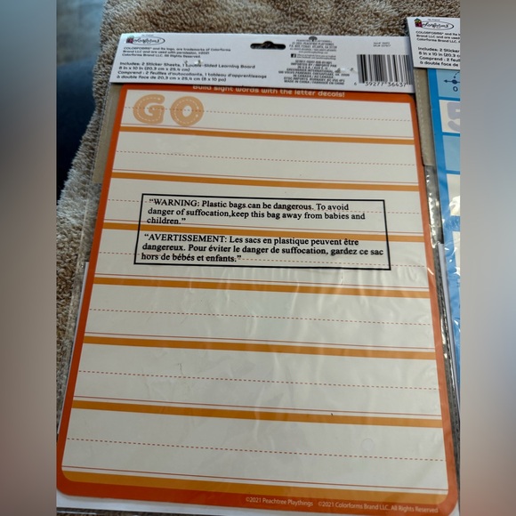 Colorforms Learning Boards - Picture 6 of 8